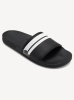 Шлепанцы RIVI SLIDE (EU 40 UK 6.0 USm 7.0 СМ 25; black/black/white)